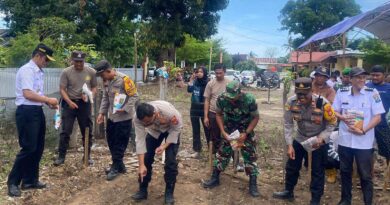 Kapolres Jeneponto Bersama Kadis Pertanian dan Kadis Ketahanan Pangan Hadiri Launching Gugus Tugas Ketahanan Pangan